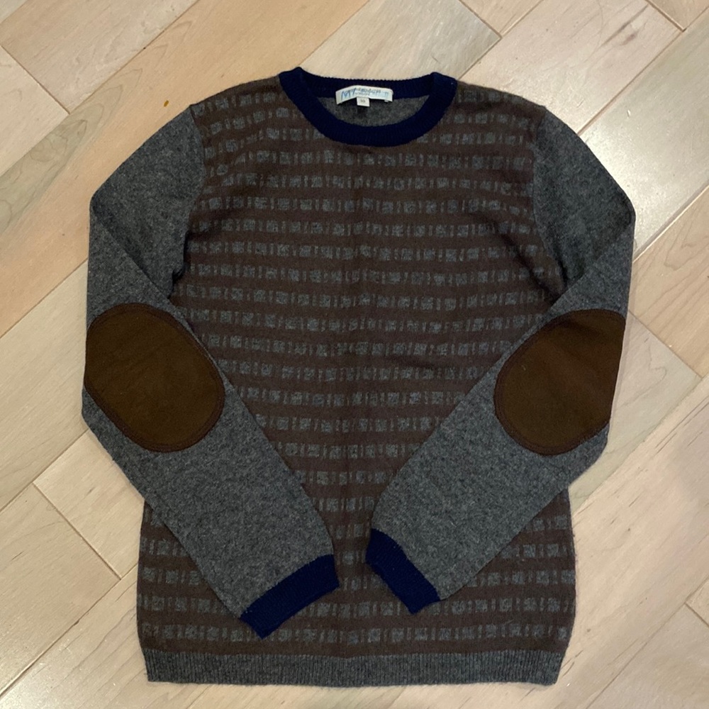 Caramel baby boys cashmere wool sweater